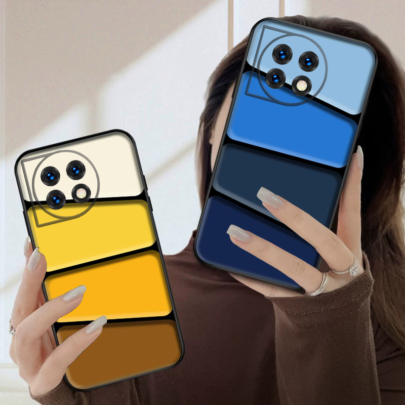 Phone Cases Oneplus - Farbige Farbblöcke für OnePlus 8 9