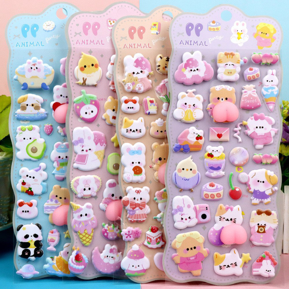 Phone Cases Kids - 2/4 Stück 3D Soft Cute Butt