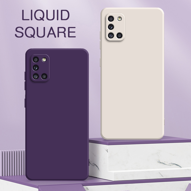 Phone Cases Uae - Luxuriöse quadratische flüssige Handyhülle für Samsung