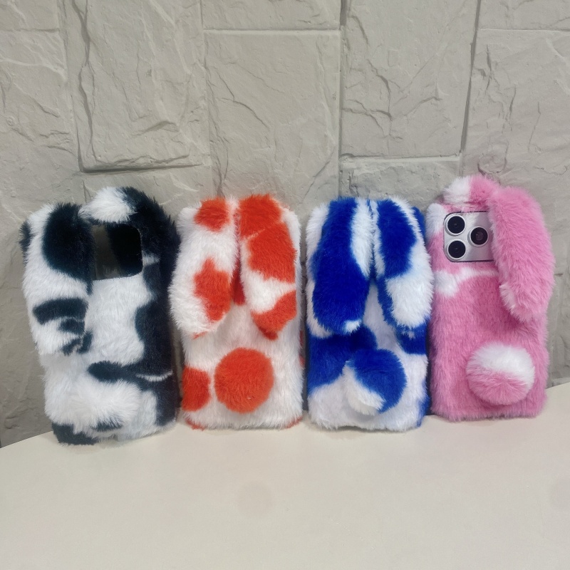 Phone Cases For Iphone 11 - Niedliche Hasen-Design Flauschige Handyhüllen für iPhone