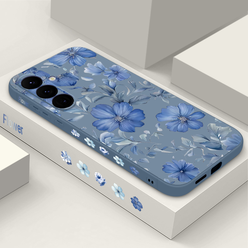 Phone Cases Galaxy A17 - Blumen- und Pflanzenmuster Handyhülle für Samsung