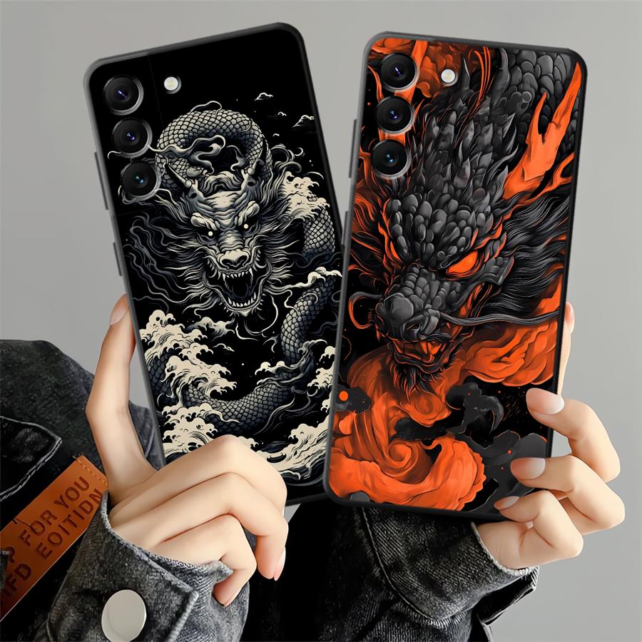 Wellenmuster-Drachen-Kunst Han – Phone Cases Galaxy A17 Bewertung und Preis