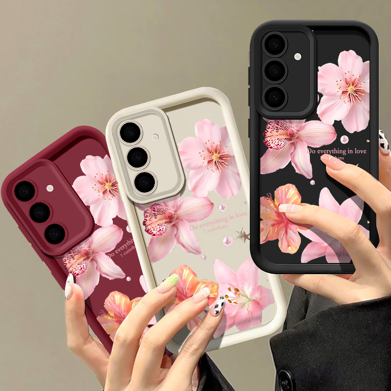 Rosa Blumen Handyhülle für Sam – Phone Cases Galaxy A17 Bewertung und Preis