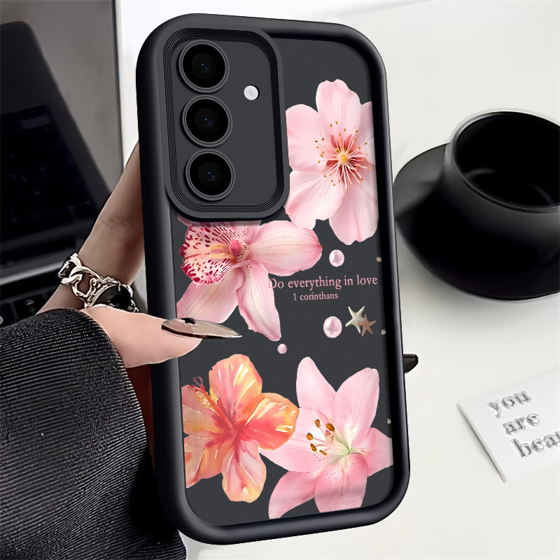 Rosa Blumen Handyhülle für Sam – Phone Cases Galaxy A17 Bewertung und Preis