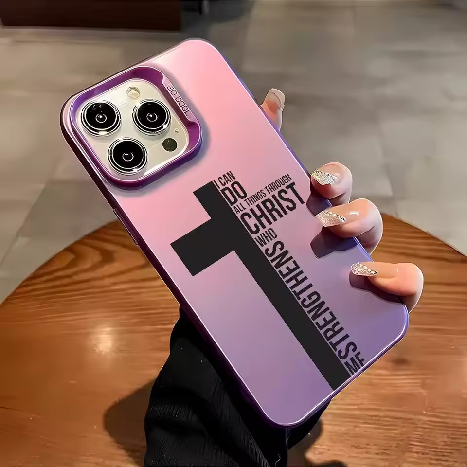 Anti-Fingerabdruck-Kreuz-Bibel – Phone Cases Popular Bewertung und Preis