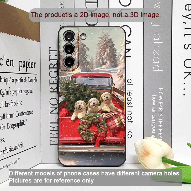 Weihnachts-LKW-Cartoon-Hundemu – Phone Cases Motorola Bewertung und Preis