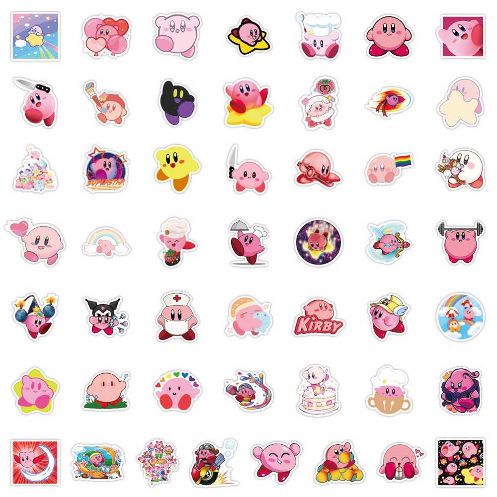 100 Stück Cartoon-Spiel Kirby  – Phone Cases Kids Bewertung und Preis