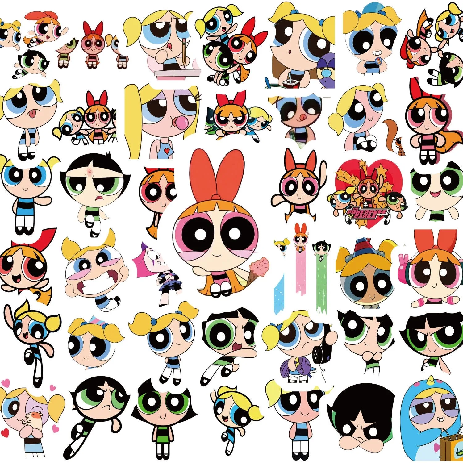 100 Stück Powerpuff Girls Aufk – Phone Cases Kids Bewertung und Preis