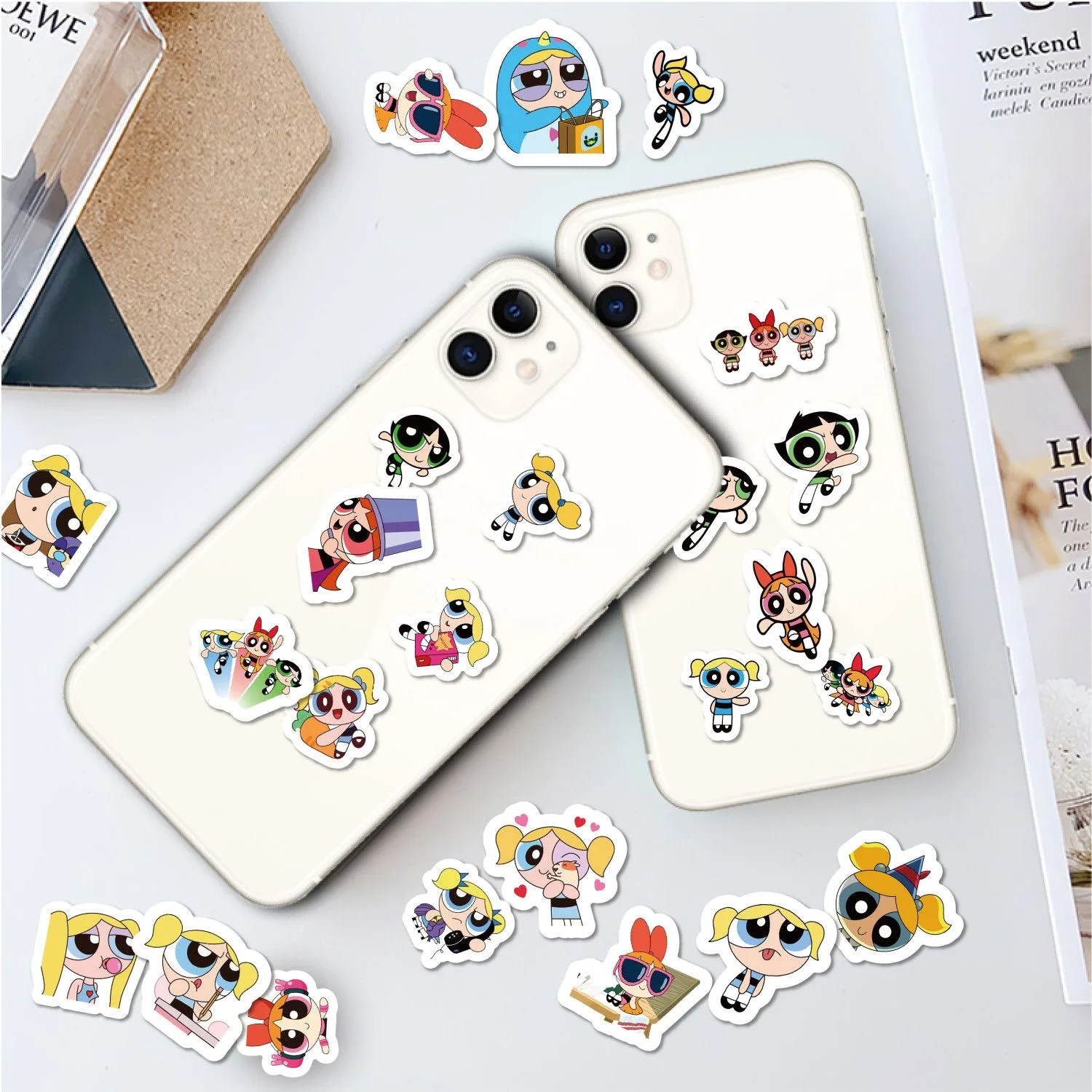 100 Stück Powerpuff Girls Aufk – Phone Cases Kids Bewertung und Preis