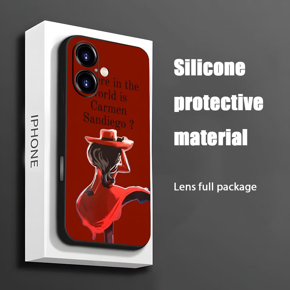 Heiße Carmen Sandiego Cartoon  – Phone Cases Popular Bewertung und Preis