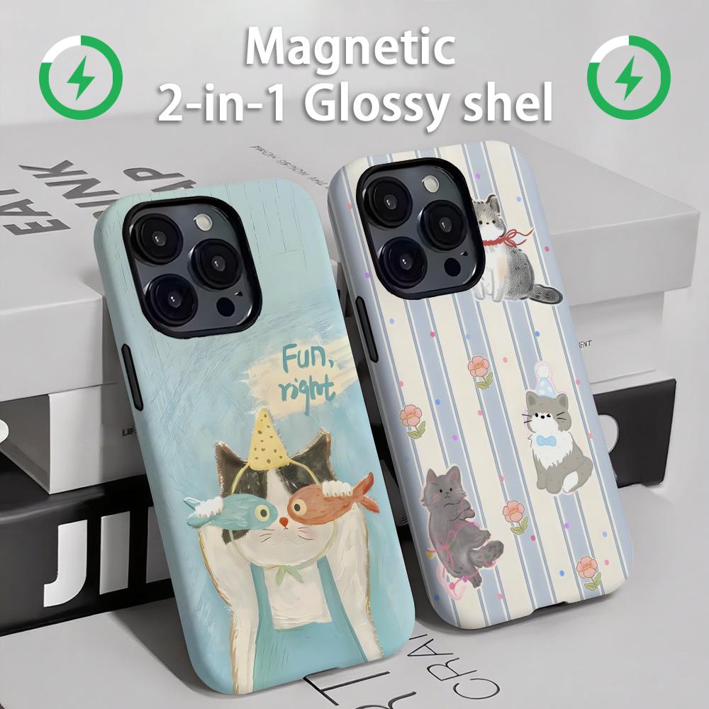 Niedliche Katzen und Hunde Han – Phone Cases Popular Bewertung und Preis