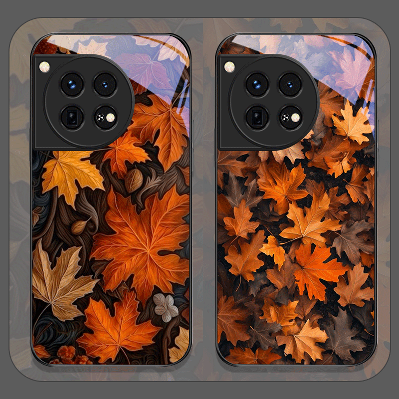 Handbemalte Herbst-Ahornblatt- – Phone Cases Oneplus Bewertung und Preis