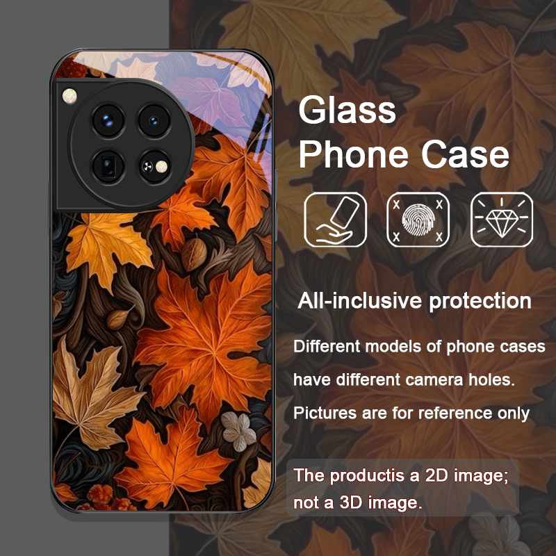 Handbemalte Herbst-Ahornblatt- – Phone Cases Oneplus Bewertung und Preis