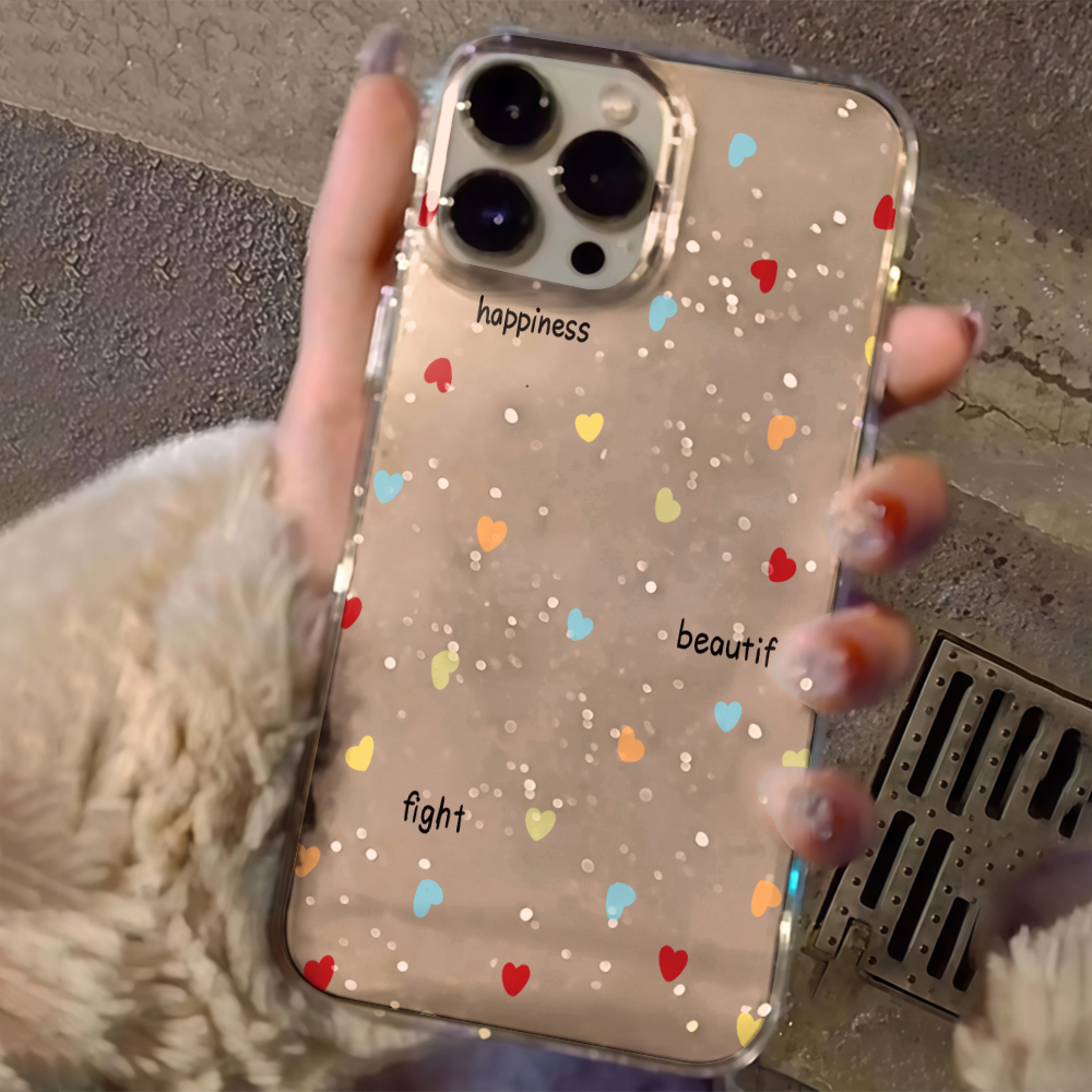 Luxuriöse, schlichte Handyhüll – Glitter Shockproof Case Bewertung und Preis