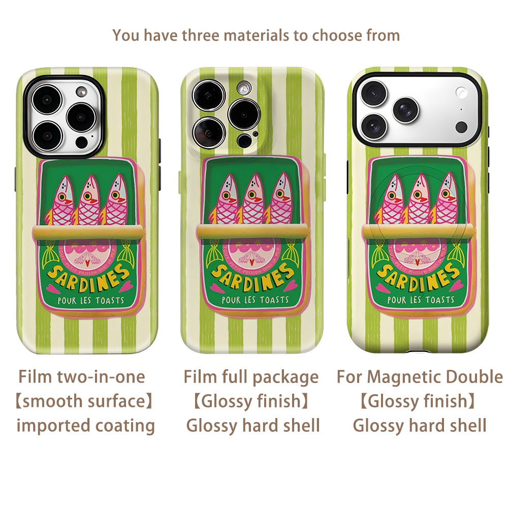 Sardinen-Dosen-Design für magn – Phone Cases You Can Design Bewertung und Preis
