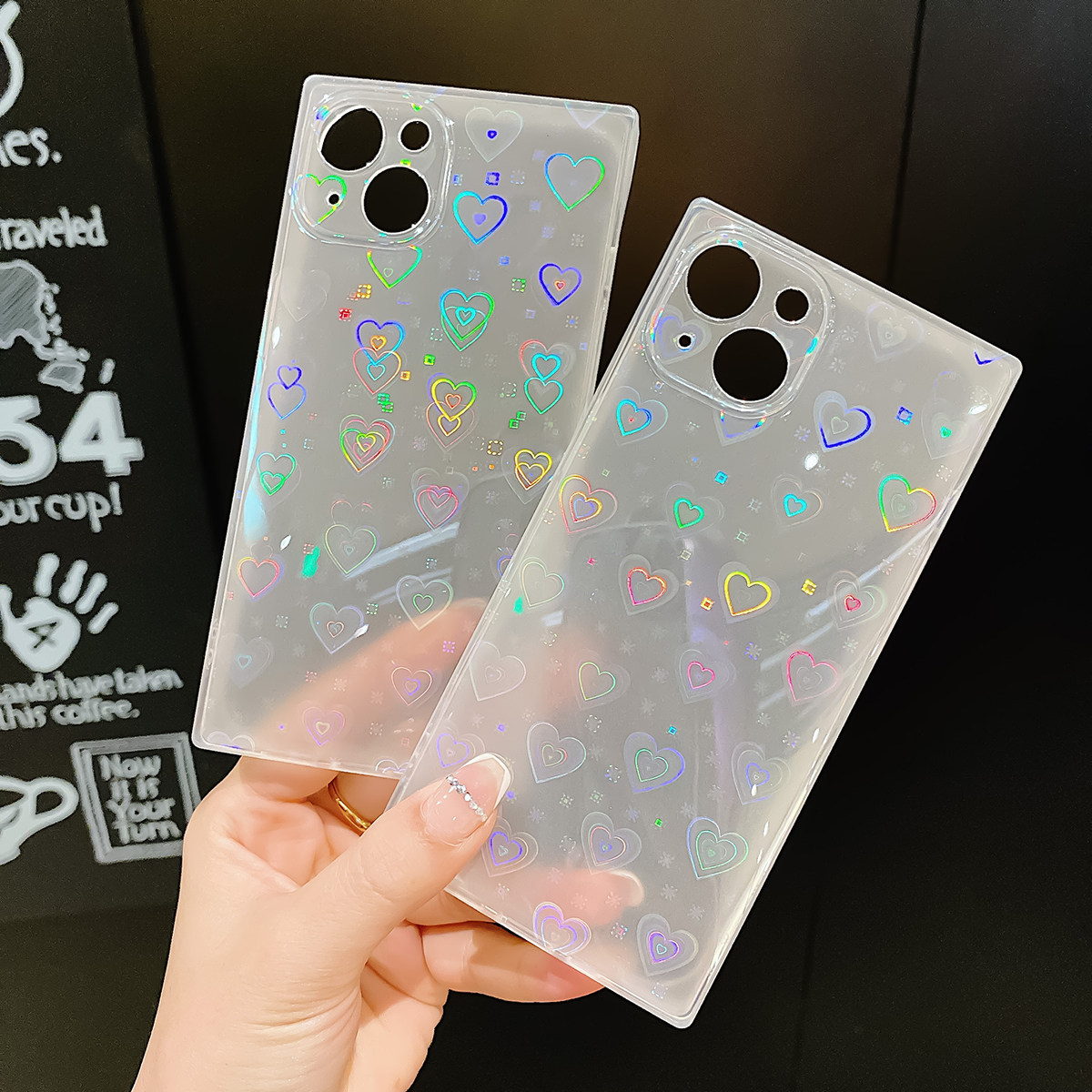 Herzförmige Handyhülle für Fra – Glitter Shockproof Case Bewertung und Preis