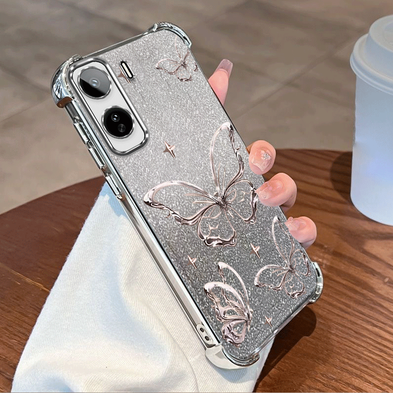 Glitzer-Plating-Hülle für Vivo – Glitter Shockproof Case Bewertung und Preis