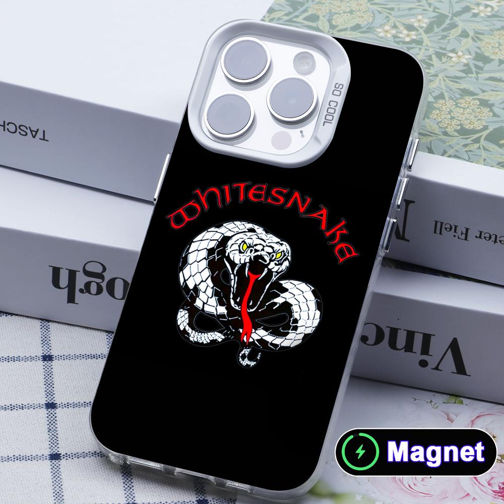 Modische Weiße Schlangen-Handy – Phone Cases With Magnet Bewertung und Preis