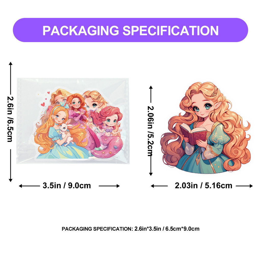 50 Stück Märchenprinzessinnen  – Phone Cases Kids Bewertung und Preis