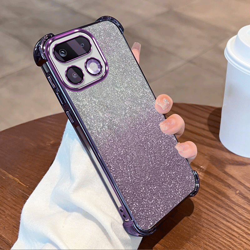 Glitzernde, transparente Schut – Glitter Shockproof Case Bewertung und Preis