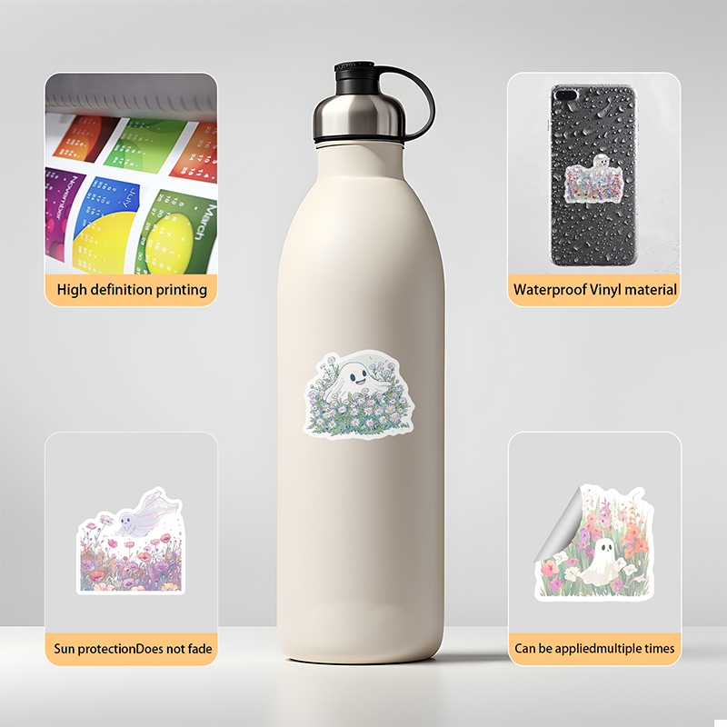 50PCS Nette Weiße Geist Graffi – Phone Cases Kids Bewertung und Preis
