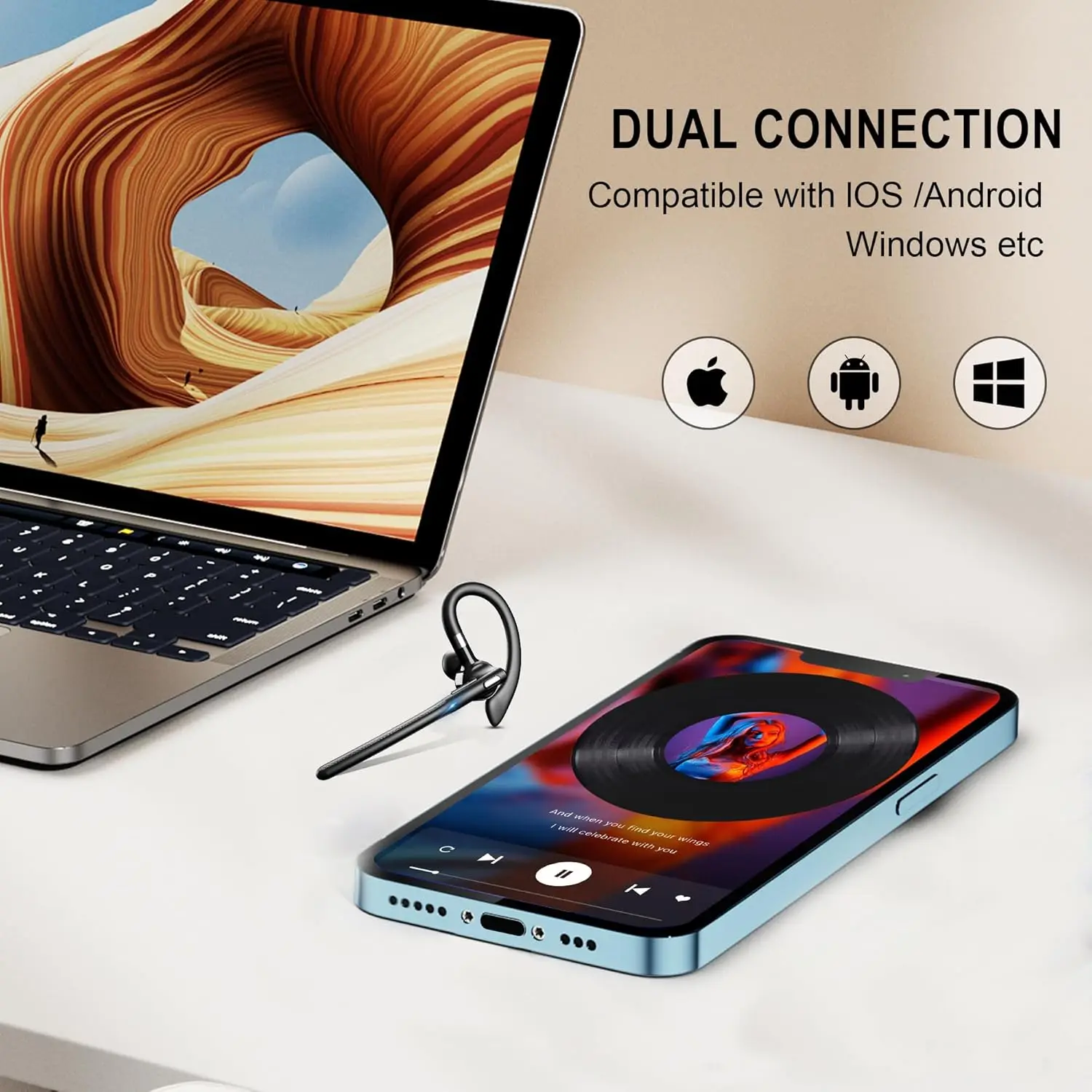Bluetooth-Headset, kabelloser  – Phone Cases Officeworks Bewertung und Preis